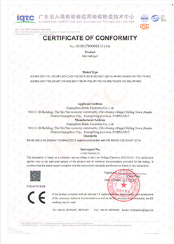 CE certificate